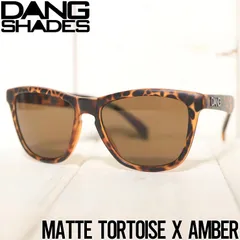 サングラス ウェリントン DANG SHADES ダンシェイディーズ OG Basic Matte Tortoise X Amberのサムネイル