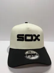 Newera シカゴホワイトソックス 50thアニバーサリー 9forty A-FRAME スナップバックキャップ ツートンカラー