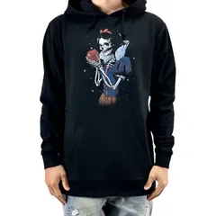 オリジナル パーカー 白雪姫 グリム ゴシック ホラー スノーホワイト ドクロ 毒りんご パーカー S M L XL タイト ジャスト 大きい ビッグ オーバーサイズ メンズ レディース ユニセックス ピンククリーム