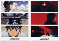 【中古】クリアファイル シンジ＆ゲンドウ A4クリアファイルセット(2枚セット) 「シン・エヴァンゲリオン劇場版：II」 劇場グッズ