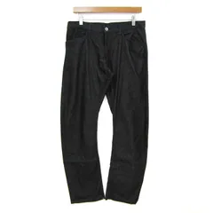 ニコルクラブフォーメン デニムパンツ ボトムス ジーンズ 日本製 大きいサイズ メンズ LLサイズ ブラック NICOLE CLUB FOR MEN 【中古】のサムネイル