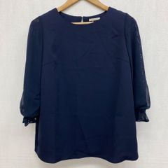 NOBLE！レディース 七分袖ブラウス レース切替 - メルカリ
