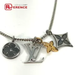 極美品　ルイヴィトン　ネックレス　インスティンクト　シルバー　ラインストーン 楽天市場】≪Brand new≫ LOUIS VUITTON LV Instinct Pendant