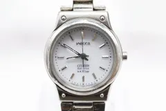 【W258-3】動作品 CITIZEN wicca Eco-Drive シチズン ウィッカ エコドライブ ソーラー 腕時計 E030-S001935 レディース