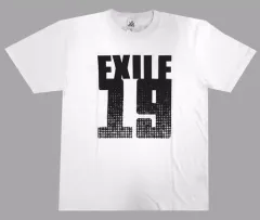 【中古】Tシャツ(男性アイドル) EXILE 19 Tシャツ ホワイト Sサイズ 「EXILE LIVE TOUR 2015 “AMAZING WORLD”」