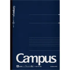 コクヨ キャンパスノート 大人キャンパス ドット入り A罫 A4 40枚 ノ-201AT-DB （1点）