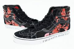 반즈 VANS × STRANGER THINGS 스트레인저 신스 SK8-HI REISSUE 스케이트 하이 리이슈 VN0A2XSBY09 28 블랙 브랜드 헌옷 벡터 중고 ●▲■250325