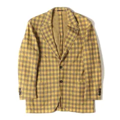 美品 LARDINI ラルディーニ ジャケット サイズ:52 ブロック