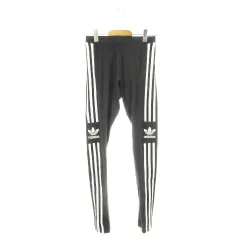 アディダスオリジナルス adidas originals トレフォイルロゴタイツ レギンス スパッツ スリーストライプス スポーツウェア フィットネス トレーニング S 黒 ブラック DV2636 /AH11のサムネイル