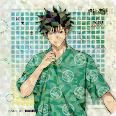 【中古】コースター 伏黒恵(ホログラム) オリジナルコースター 「呪術廻戦×極楽湯・RAKU SPA 極楽 じゅじゅやすみ2」 コラボメニュー注文特典 A