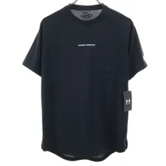 未使用 UNDER ARMOUR アンダーアーマー 半袖 Tシャツ SM ブラック メンズ 古着