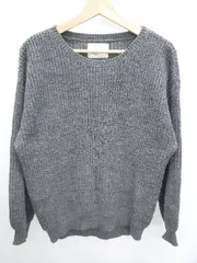 ◇ Ungrid アングリッド 長袖 ニット セーター サイズF ダークグレー レディース P  【1408200030480】