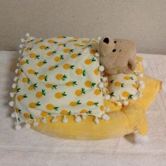 ペット（小型犬、小動物）用ミニベッド　ぬいぐるみにも!