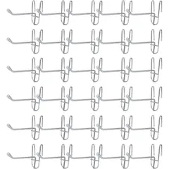 新着商品 【訳あり】ユノックス ワイヤーネット用フック 9cm (B品) 30本セット ワイヤーネット・メッシュパネル専用のフック 陳列 展示 ディスプレイ 収納