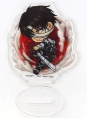 【中古】アクリルスタンド・アクリルパネル リヴァイ・アッカーマン アクリルスタンド きゅんキャラいらすとれーしょんず 「一番くじ 進撃の巨人 ～自由を求めて～」 H賞