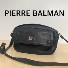 PIERRE BALMAN レザー ショルダーバッグ 【Bkr7-30】Y
