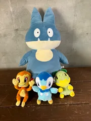 ポケモン　ぬいぐるみ　ゴンベ　ヒコザル　ポッチャマ　ナエトル　御三家