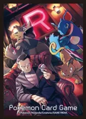 【中古】サプライ ポケモンカードゲーム デッキシールド(スリーブ) サカキの指令 ポケモンセンター限定