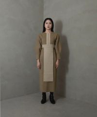 新品 定価2.7万 TUS. droopy line onepiece ドルーピーライン 