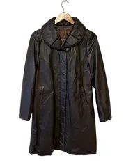 【極美品】バルマン　ベルテッド　レザーコート　羊革　ラムレザー　ブラック　L相当 2025年最新】バルマン レザーコートの人気アイテム - メルカリ