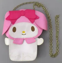 【中古】バッグ(キャラクター) メロディ プレミアムレザー風ポシェット 「マイメロディ」