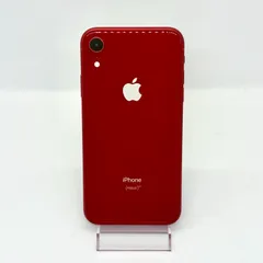 【良品】【新品バッテリー100%】 iPhone XR 64GB レッド 6005 SIMフリー