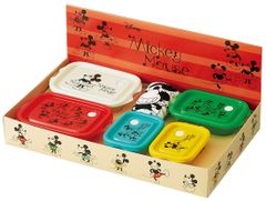 スケーター(Skater) フードコンテナ & おしぼり ギフトセット 2000円 ミッキー フェイス ディズニー 日本製 SET928 