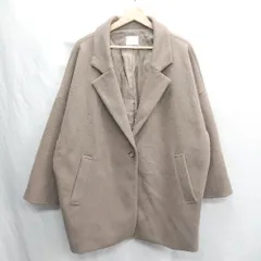 ◇ ⊇ LOWRYS FARM ローリーズファーム 長袖 コート サイズF グレー系 レディース E  【1412090046476】