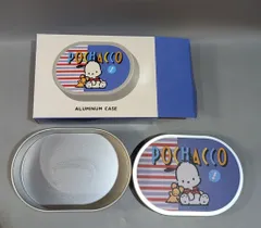 パル サンリオキャラクターズ 3COINSコラボ アルミ小物入れ ポチャッコ ブルー 2024年