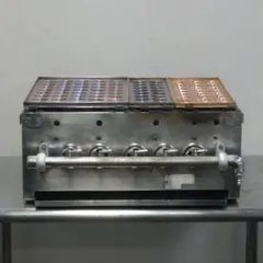超メルカリ市再出品　人気の銅板　ガス式たこ焼き器 3プレート 18穴　大幅値下げ たこ焼き器 業務用 LPガス 銅板 32穴ジャンボ たこ焼き器 業務用 LP