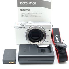 ★新品級★ CANON キヤノン EOS M100 ボディ ホワイト