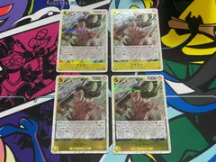 ワンピースカード  海賊旗ミラー　ワイパー　UC　4枚　OP06-114　双璧の覇者　ONE PIECE CARD THE BEST　空島　シャンドラの戦士　黄
