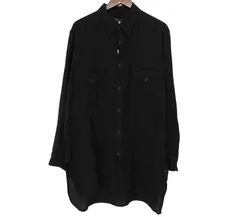 Y's for men リネン テーラードジャケット 1B シングル 黒 yohji yamamoto - Y's for men | 飾り布3BJKT / 3つ釦リネン