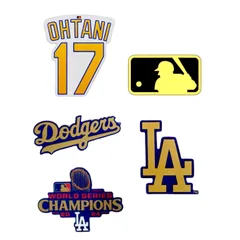 メジャーリーグ　MLB　メタリック　チームロゴ　レトロ　ステッカーセット メジャーリーグ MLB メタリック チームロゴ レトロ ステッカー