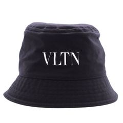 ヴァレンティノ VALENTINO ガラヴァーニ 2024春夏 バケット ハット 帽子 ブラック クロ  【中古】