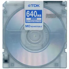 MO 640MB I・O DATA ジャンク品　MO記録メディア未使用2枚 Yahoo!オークション -「moディスク640mb」の落札相場・落札価格