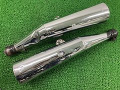 ZZR250純正リアマフラー 左右セット リアサイレンサー サンケイ2259
