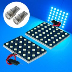 【アイスブルー】ハスラー MR31S 鬼爆基板 3030SMD LED ルームランプ スモールランプ セット 車内灯 室内灯 パーツ アクセサリ