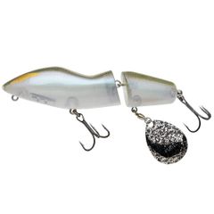 新品 NORIES ノリーズ JOINT FUKA BAIT ジョイントフカベイト フカベイト 127mm 44g ハードベイト トップウォーター フカフカシステム プラグ バス釣り JF09 #17673 PEARL GREEN パールグリーンシャッド
