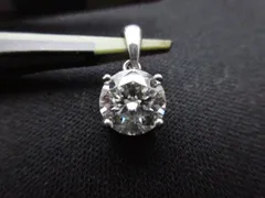 【モアサナイトペンダントトップ】/【ブリリアンカット】/【Silver925】/1543e5