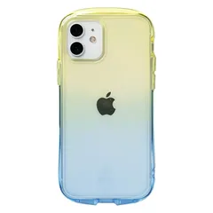 iFace Look in Clear Lolly iPhone 12/12 Pro ケース (レモン/サファイア) 【アイフォン12 アイフォン12Pro tpu カバー 透明 クリアケース 耐衝撃 米国MIL規格取得 ストラップホール付き】