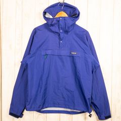 【Men's S ブルー系】 1995 Patagonia ( パタゴニア ) ニューマティックプルオーバー Pneumatic Pullover Cobalt / Blue Grass 生産終了モデル 入手困難 ポリエステル ウェア トッ