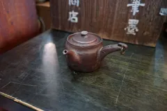 萬古焼　急須　茶道具　レトロ　アンティーク　ヴィンテージ