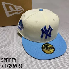 《NEWERA》ニューエラ　ニューヨーク　ヤンキース　59FIFTY　2トーン　キャップ　ポラーブリーズ　7 1/2