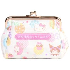 サンリオキャラクターズ がま口ポーチ 化粧ポーチ 和みパステル サンリオ sanrio キャラクター