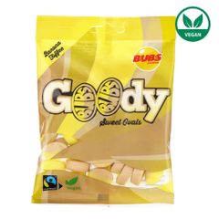 【日本未発売】スウェディッシュキャンディー　BUBS goody バブス グッディ バナナトフィー 90g