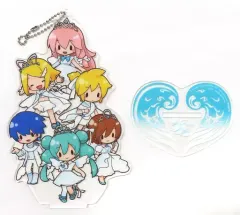 【中古】雑貨 集合(三月八日Ver.) スタンド付ビッグクリアキーチェーン “初音ミク 15th Anniversary” 「初音ミクシリーズ」