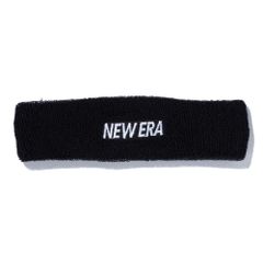 ニューエラ ヘッドバンド ワードマークロゴ ブラック ホワイト 1個 New Era Head Band Word Mark Logo Black White 1pc Black