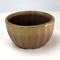 瀬戸焼 菊型4号 ? 幅12.5cm×高さ7cm 
