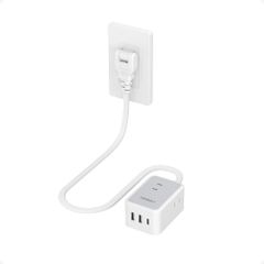 【数量限定】1個タイプCポート 2個USB 3個AC口 A ポート コンセント TESSAN たこあし テーブルタップ usb 電源コード OA 電源タップ 蛸足 0.5M type-c 短い タコ足配線 マルチ 50cm 一括スイッチ付き 延長コード 壁掛け
